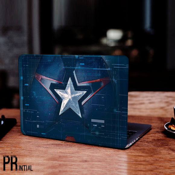 Captain America's Shield Laptop Skin