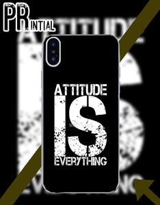 ATTITUDE IS EVERYTHING- MOBILE COVERS - Printial Store