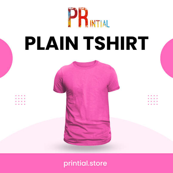 Pink Plain Tshirt