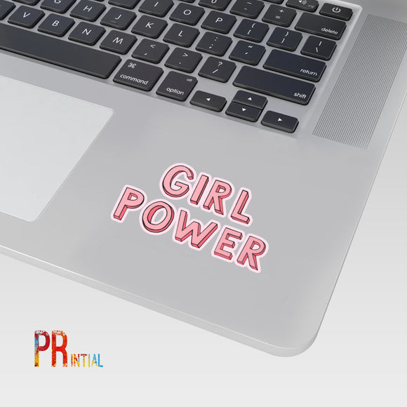 GIrl Power Cutout Sticker