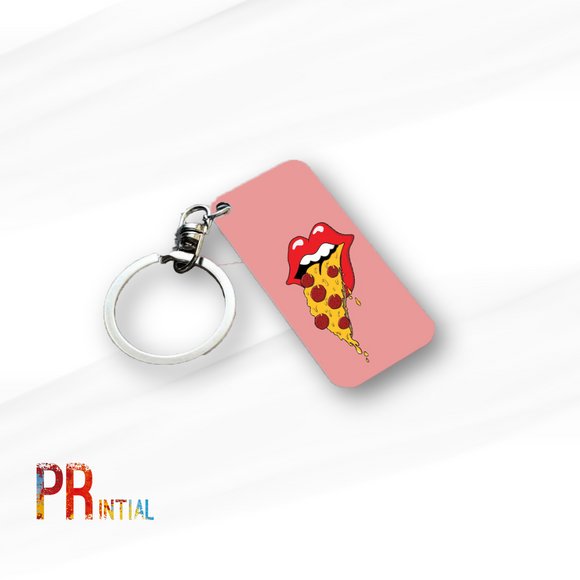 Pizza Bites Keychain