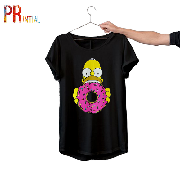 Simson Eating Dount tshirt