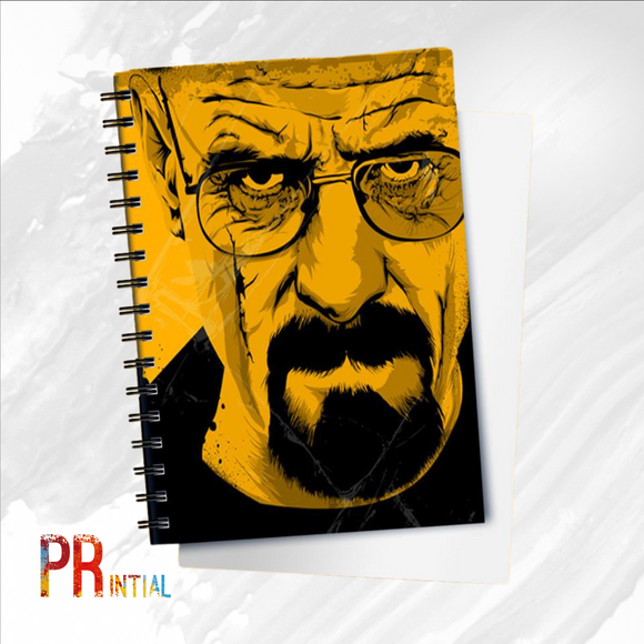 Yellow Breaking Bad Notebook