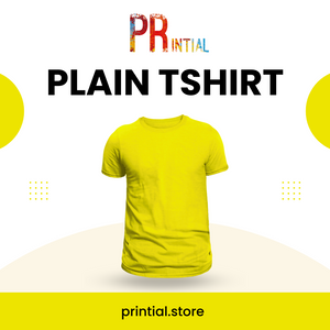 Yellow Plain Tshirt