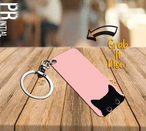 Cat Keychain - Printial Store