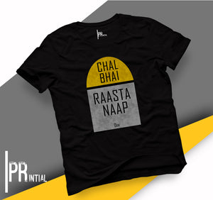 CHAL BHAI RASTA NAP - Graphic Printed Tshirt - Printial Store