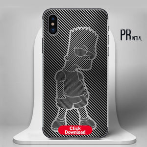 BART SIMPSON - MOBILE COVERS - Printial Store