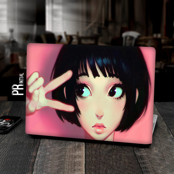 Motoko Kusanagi Anime Girl - Laptop skins