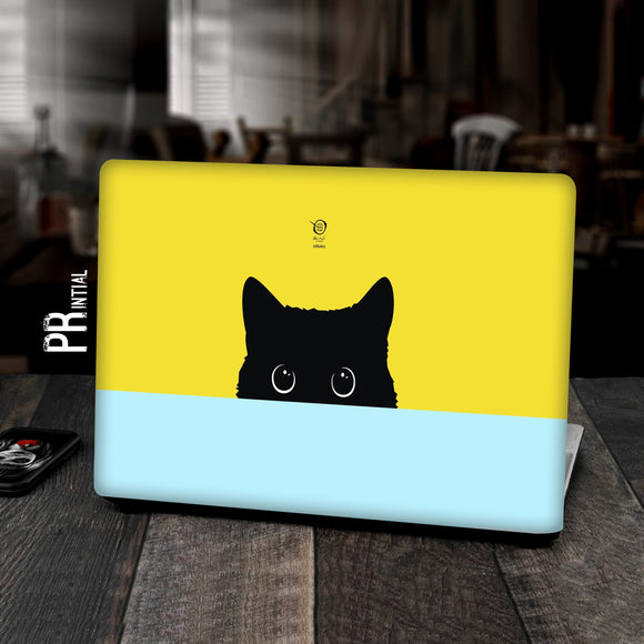 Adorable Cat Laptop skin - Printial Store