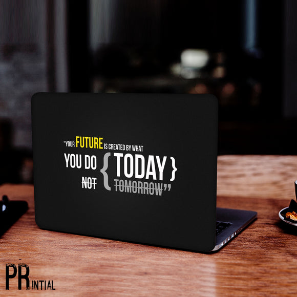 Life Quote Laptop skin - Printial Store