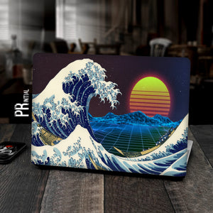 Great Wave Laptop Skin - Printial Store