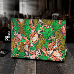 Leaf Art Laptop Skin - Printial Store