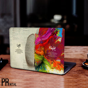 Left Right Laptop skin - Printial Store