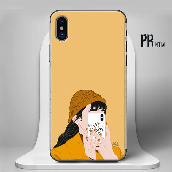 AESTHETIC ANIME GIRL- MOBILE COVERS