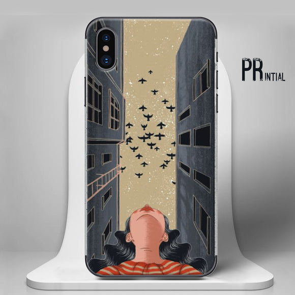 FLYING BIRDS - MOBILE COVERS - Printial Store