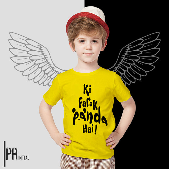 Ki farak panda hai - Kids Tshirt