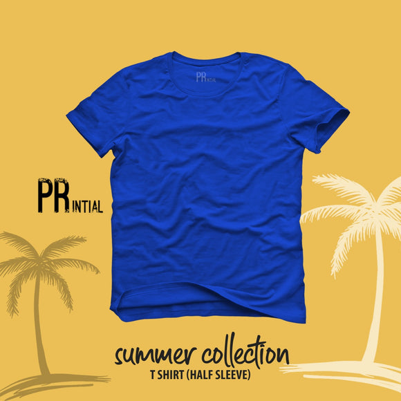 Royal Blue Plain T-Shirt