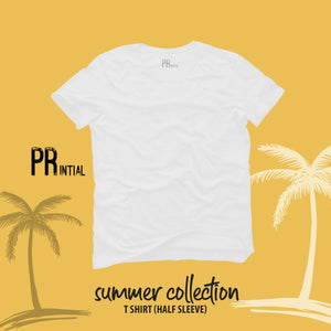 White Plain T-Shirt - Printial Store