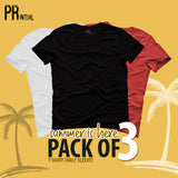 Pack Of 3 T-Shirt - Printial Store