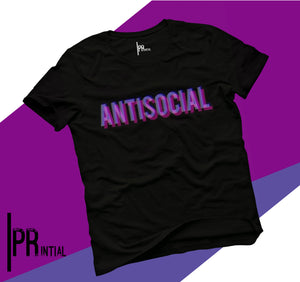 Anti Social T shirt - Printial Store