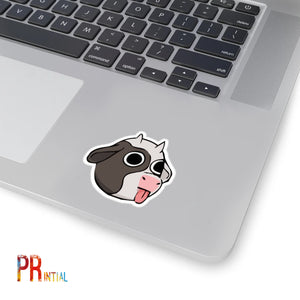 Cow Cutout Sticker - Printial Store