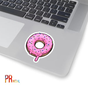 Donut Cutout Sticker - Printial Store