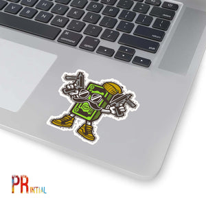 Gangster Money Cutout Sticker - Printial Store