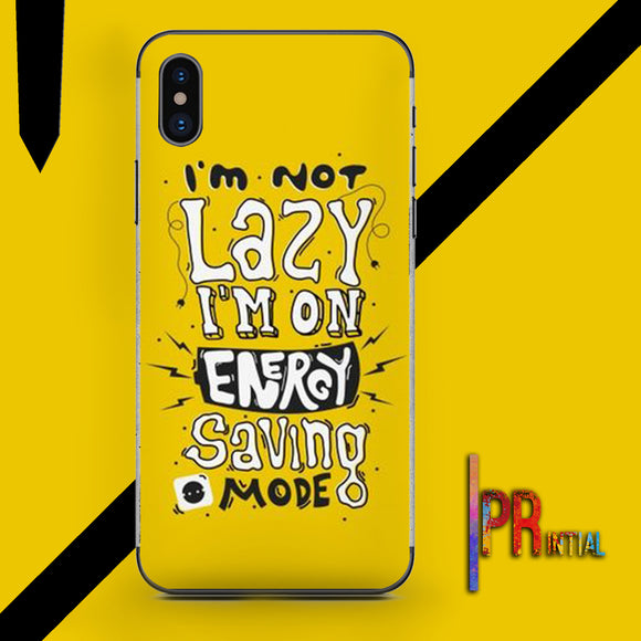 I Am Not Lazy Mobile Cover