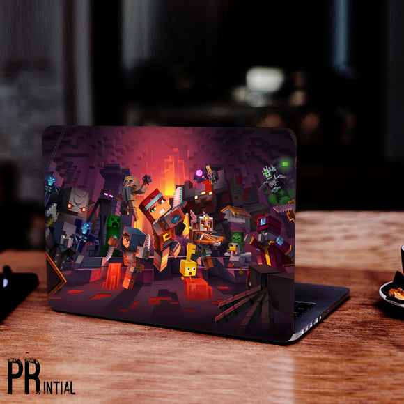 Mini Craft Laptop Skin