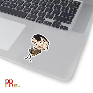 Mr.Bean Cutout Sticker - Printial Store