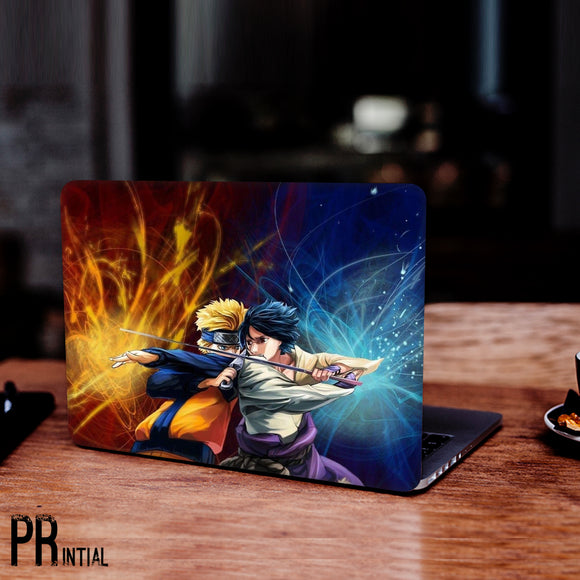 Naruto vs Sasuke Laptop Skin