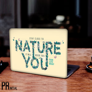 Nature You Laptop Skin - Printial Store