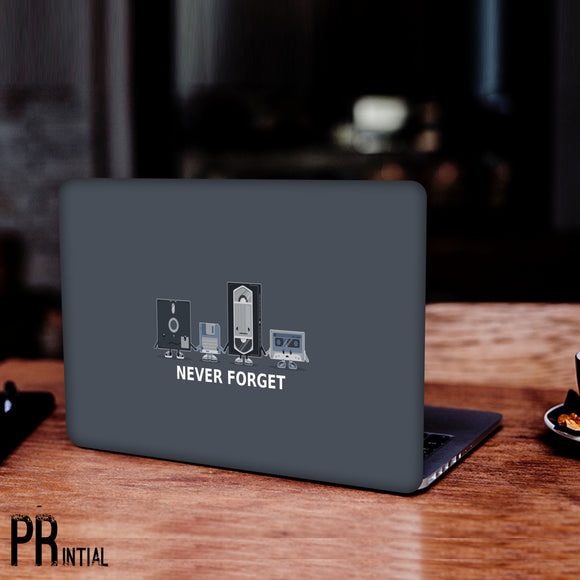 Never Forget Laptop Skin