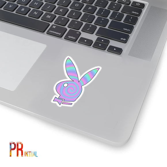 Play Boy Rabbit Cutout Sticker