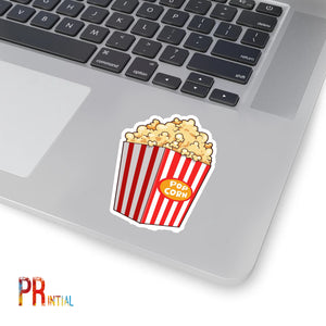 Popcorn Cutout Sticker - Printial Store