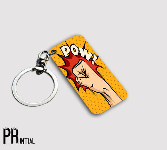 Pow Keychain