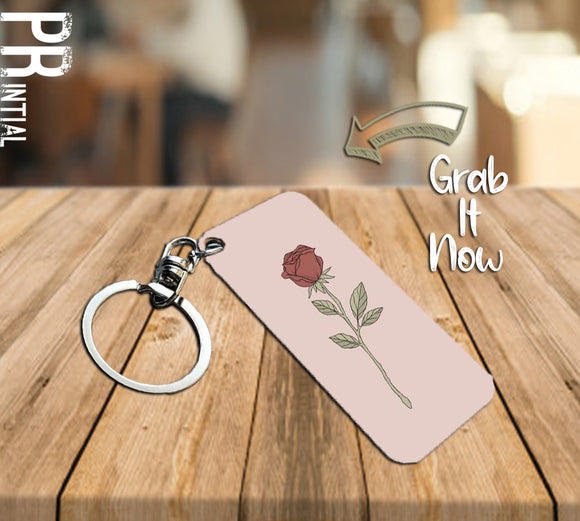 Rose Keychain - Printial Store